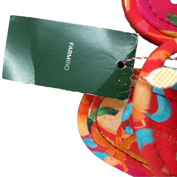 FARM Rio Tropical Tube Strap Sandals - Picture 7 of 9